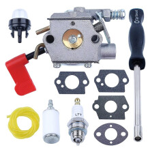 Kit carburatore per Craftsman Poulan PP331 PP336 PP036 PP136 32cc decespugliatore a gas PP445 PP446