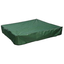 (Grün-180*180cm)MIMIGO Quadratische Sandkastenabdeckung, wasserdicht, mit Kordelzug