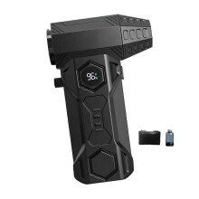 (X11pro box) Mini soffiatore 990.000 giri/min Ventilatore portatile Super Jet Fan Turbo Nero