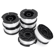 Confezione da 6 bobine di ricambio per decespugliatore Black & Decker Af-100-3zp_l