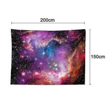 Galaxie-Wandteppich, Sternenhimmel-Wandteppich, Universum, Weltraum-Wandteppich