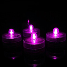 (G) 12 Stück tauchfähige LED-Lichter, wasserdichte Teelichter, flammenloses LED-Teelicht zum Feiern