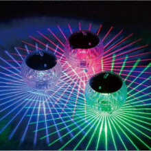 Outdoor Schwimmende Unterwasser Ball Lampe Solar Powered Farbwechsel Schwimmen Pool Party Nacht Licht