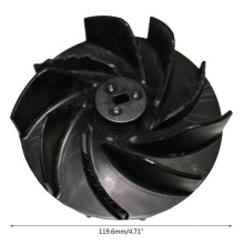 Ventilatore elettrico a girante Ventilatore a girante per vuoto per turbina Ventilatore a girante per
