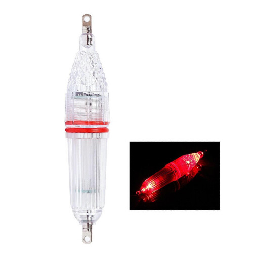 (Rot) LED Fischköder Licht Tiefe Tropfen Angeln Licht Wasserdicht Angeln Lampe Köder Köder LED Nacht
