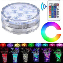 2025 Aquarium Tauch Blase Led Aquarium Licht Ball Lampe Unterwasser Fernbedienung