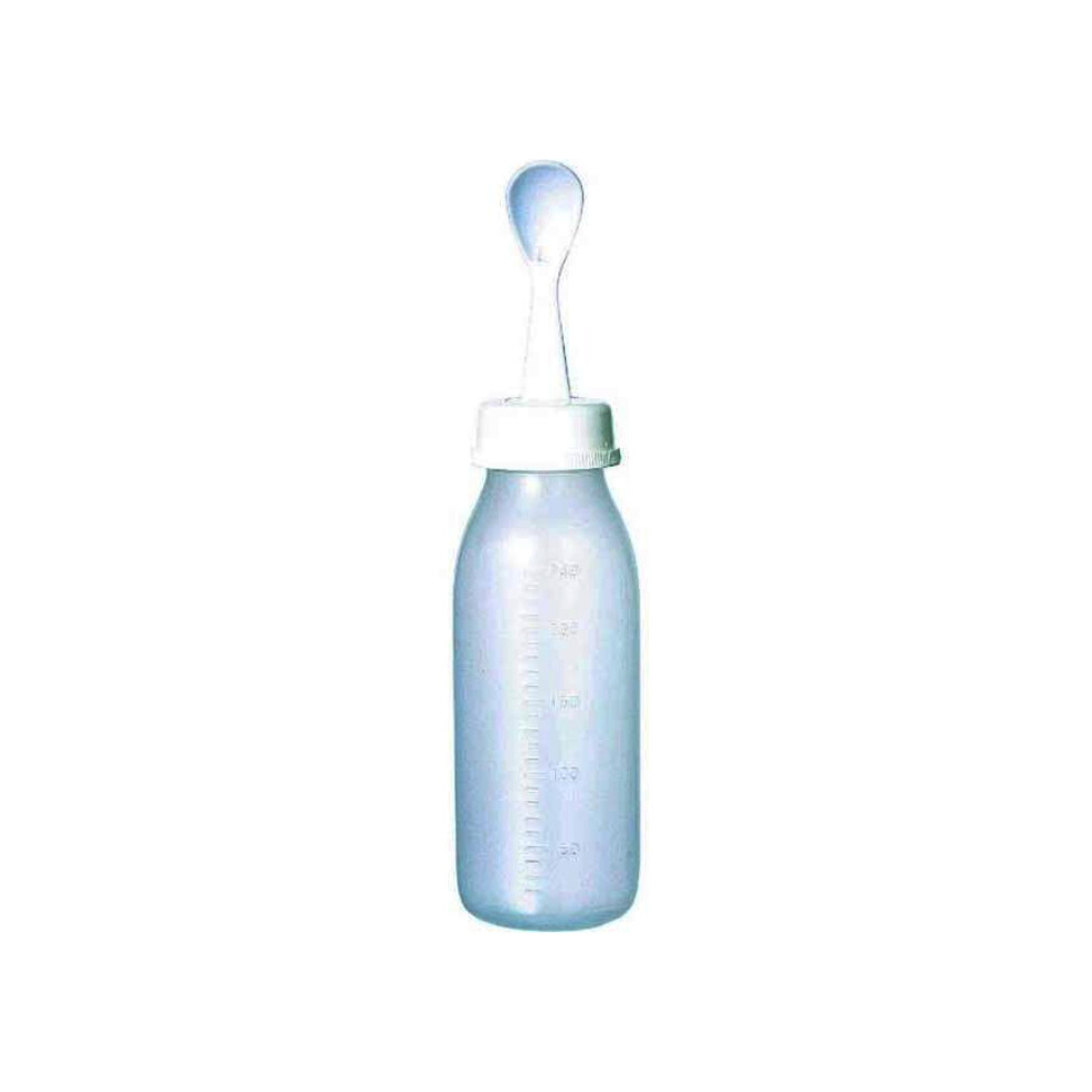 Pigeon Weaning Bottle With Spoon (6 months of age and olde) |Spoon Feeder Attachment  - 240ml