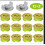 14PCS/Set 3.5M String Trimmer Spool Line with Trimmer Cap Replacement for Ryobi AC80RL3 Trimmer 1
