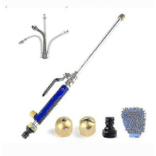 (Blau) 6 Stück Hochdruck-Wasserlanze Schlauchdüse Jet Garten Autowaschanlage Spritzpistole Set _aoba