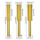 (4.8mm)10pcs Chainsaw Sharpener Chainsaw Sharpening Grinding Stones Chainsaw Burr Grinding Stone File 3