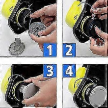 Confezione da 6 bobine di ricambio per tagliabordi a batteria Ac14rl3a Ryobi One+