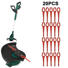 20 Stück Kunststoffklingen für Parkside PRTA 20-LiA1 LIDL IAN 311046 91099406 Trimmer Ersatzklingen