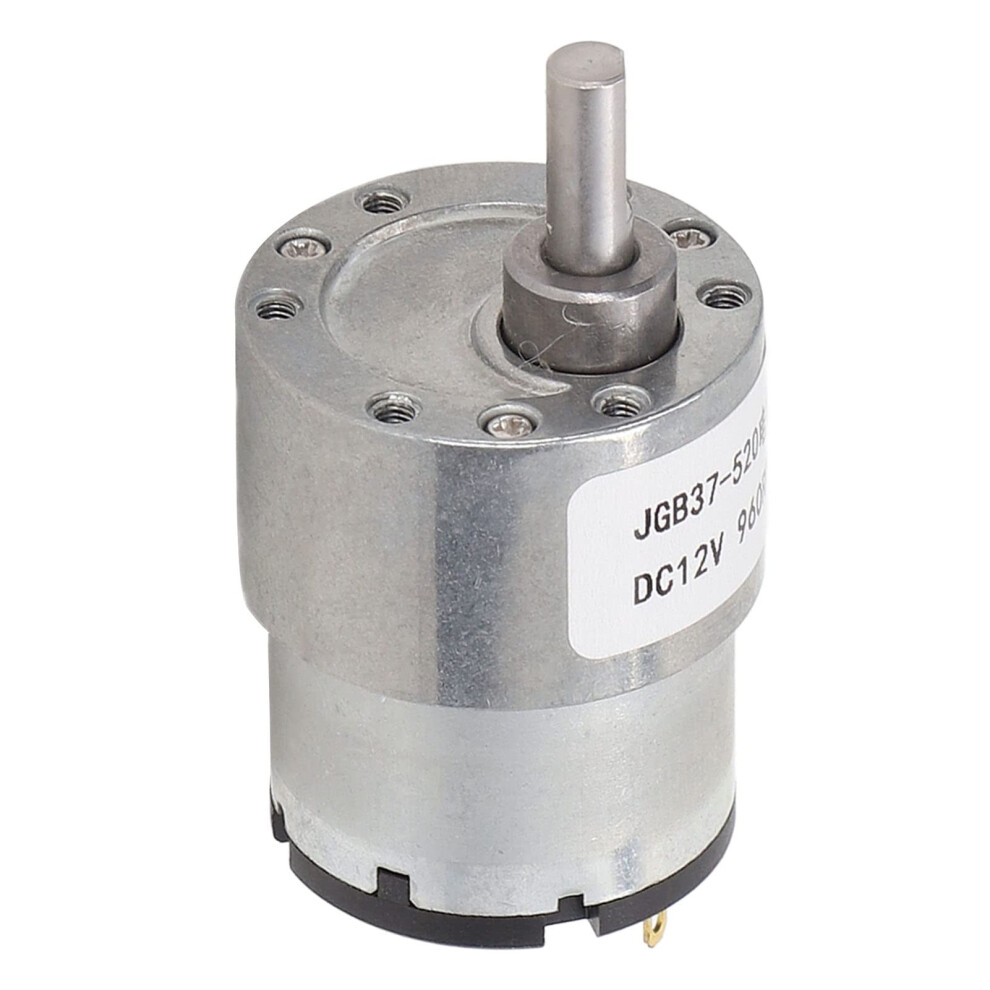 Dc Gear Motor With High Conductivity Brass Coil, 12V Stable Torque, Cw Ccw Direction, Ideal For Robotics And Automation 6947110631943