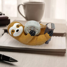 Sloth Tape Dispenser – Cute Functional Desk Accessory Made of Durable Material for Home, School, and Office Use
