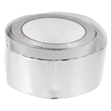 Conductive Aluminum Foil Tape 50mm x 30m Self-Adhesive Thermal Insulation HVAC Duct Shielding Metal Band