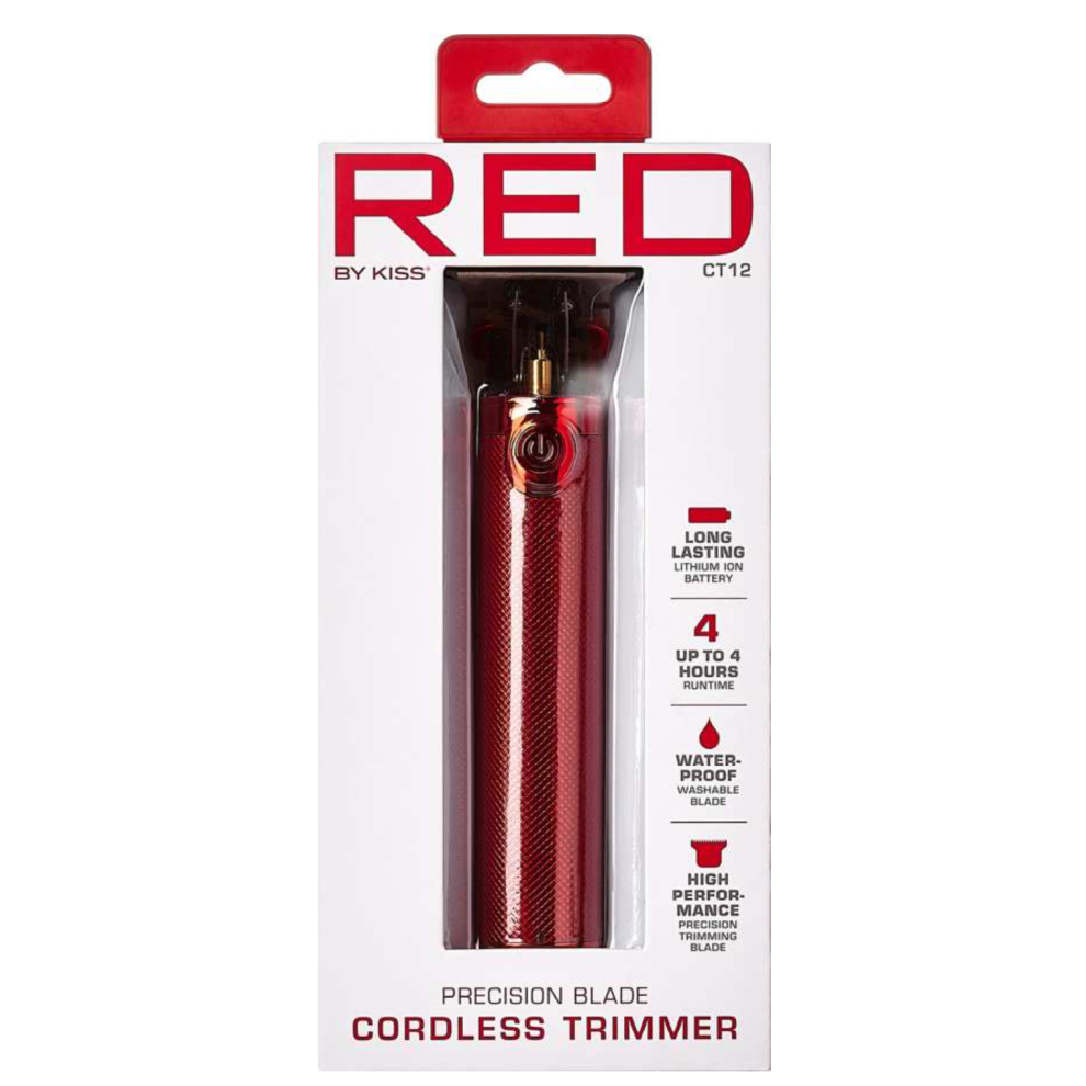 Red By Kiss Red,Not,Specified Cordless Trimmer Red