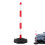 Movable Safety Signs | Reflective Adjustable Warning Columns for Road Construction Traffic Control 1