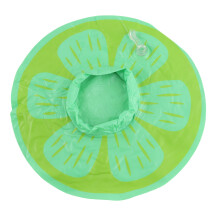 Aufblasbarer Pool-Getränkehalter für Kinder, Grün Zitrone, 20 g PVC