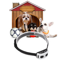 Wasserdichter USB wiederaufladbarer Hundebellhalsband, verstellbar, mit LED & Vibration