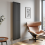 Anthracite Designer Radiator Vertical Horizontal Flat Panel Oval 3