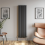 Anthracite Designer Radiator Vertical Horizontal Flat Panel Oval 4