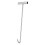 Manhole Hook Tool 60 cm Drain Lid Hook Roller for Lifting Well Covers Single Hook Heavy-Duty Design 1