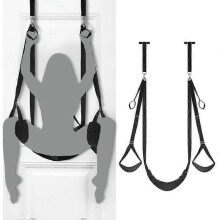 The New 2025 Style Door Swing with a Seat and adjustable straps for adult couples, holds up to 136 kg