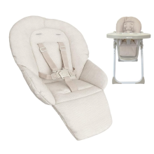 My Babiie MBHC8 Premium Highchair Seat Cover - Oatmeal Herringbone