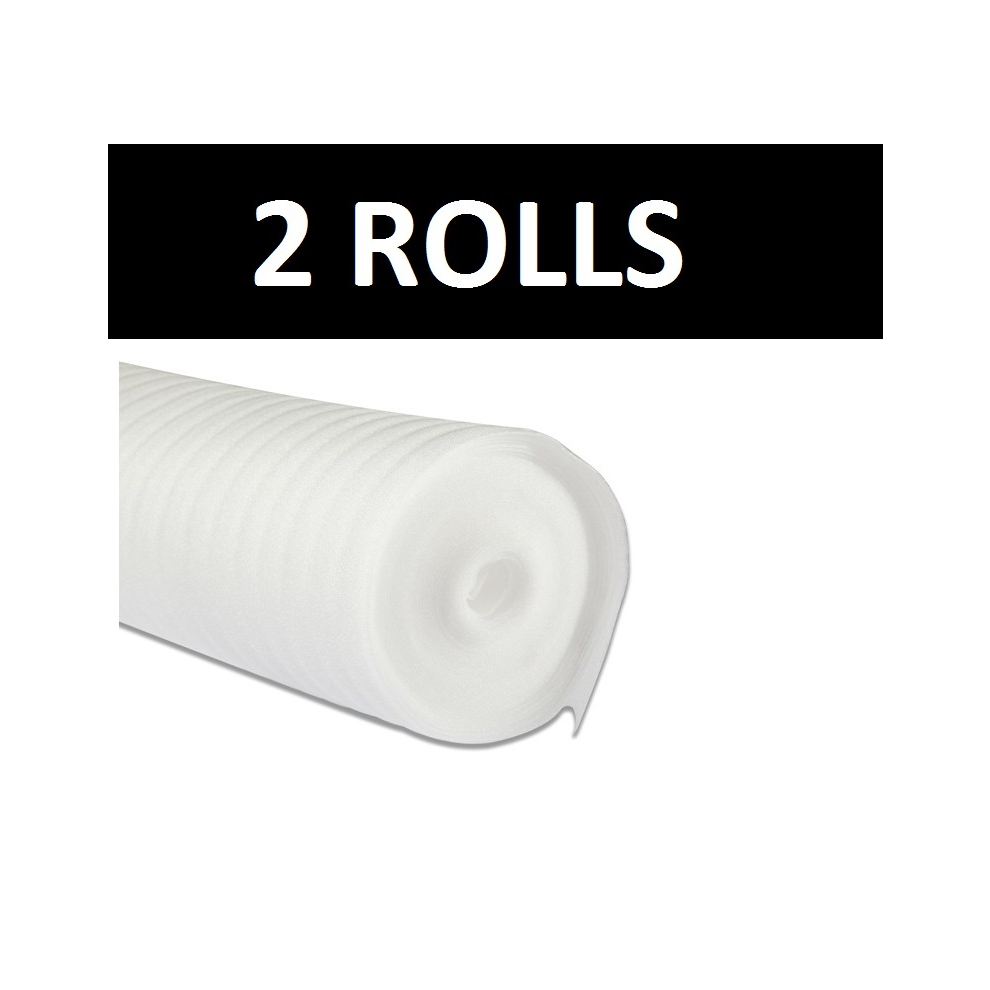 30M - 2Mm Acoustic Comfort White Underlay - Wood / Laminate Flooring 10864494