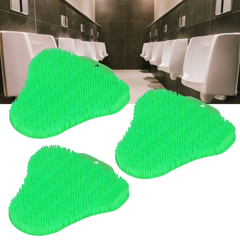 10Pcs Soft Rubber Urinal Screen Splashproof Fragrance Urinal Mat For Bathroom 4161344778966