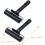 Rubber Printing Rollers 2-Pack for Crafts and Paint Application, Easy to Clean, Smooth Finish, Durable Material 2