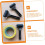 Rubber Printing Rollers 2-Pack for Crafts and Paint Application, Easy to Clean, Smooth Finish, Durable Material 5