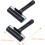 2 Pcs Printmaking Brayers Double Roller for Stamping Adhesive Ink on Black Plastic Surfaces 5