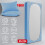 Imperial Rooms (Double, Sky Blue/Light Blue) 3 Piece Fitted Sheet Set Bed Sheets & Pillowcases 2
