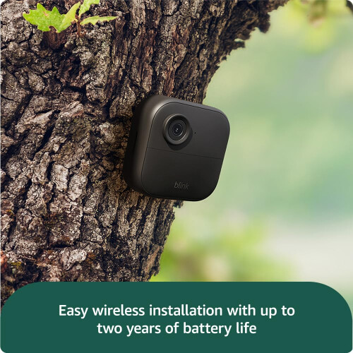 Blink Home Security Blink camera Newest model | Wireless HD smart security camera, two-year battery life, enhanced motion detection 2