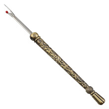 Elegant Vintage Style Seam Ripper in Bronze, Ideal for All Sewing Projects, Durable and Precise Tool for Seam Removal