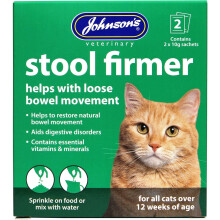 (CAT) Johnsons Vet Stool Firmer For Cats and Dogs