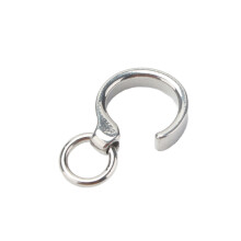 10pcs Stainless Steel Bird Foot Ring Parrot Training Accessory 9#