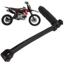 Schwarzer Kickstarterhebel 195mm für 50cc bis 125cc Dirt Pit Bikes CNC-gefertigt