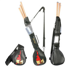 Golf Club Bag - PU Leather Portable Golf Travel Bag, Foldable Carry Case for Driving Range and Weekend Use