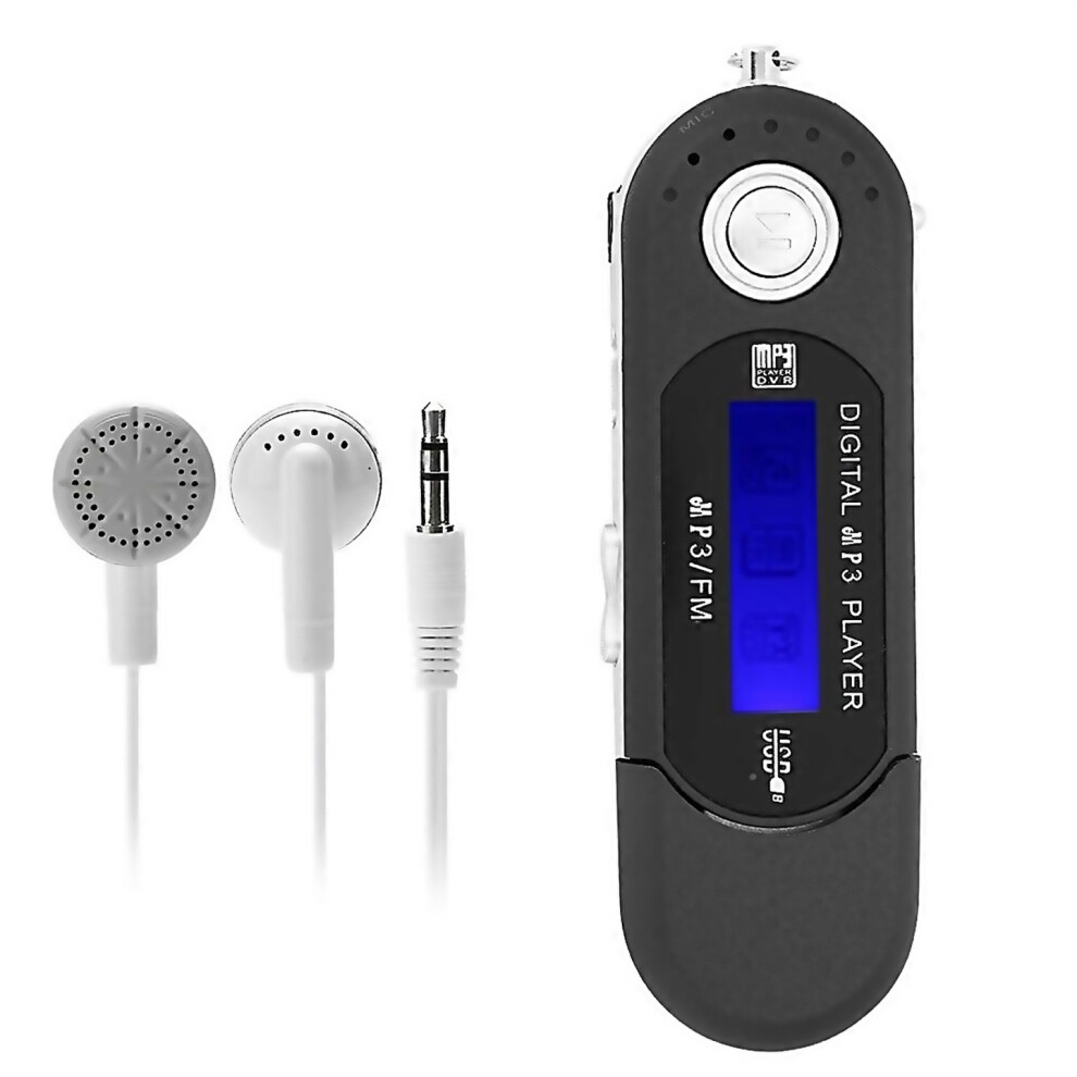 For Mp3 Player With Earphone 8gb Portable Music Mp3 Usb Player With Lcd Screen Fm Radio For Walking