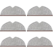 6 Pack Cleaning Cloths Compatible with Xiaomi Roborock S5 S50 S51 S55 S6 S6 Maxv S5 Max