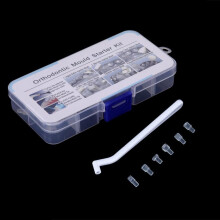 Mini Orthodontic Accessory Mould Kit with Injection Mould Tubes for Lingual Retainer Buttons, Dental Orthodontics Supplies