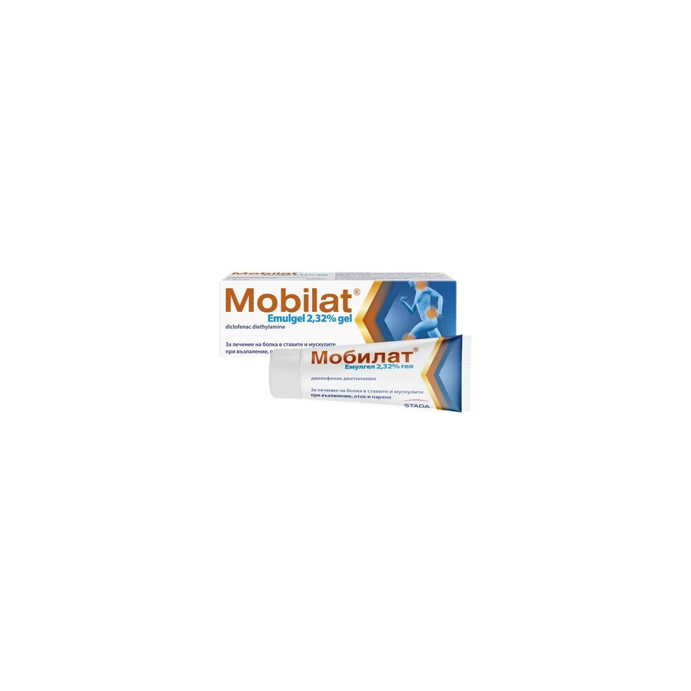 Stada Mobilat Gel 50G/Pain,Arthritic, Hematom,Sprains, Bruises