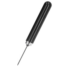Edelstahl-Weinflaschenöffner mit Luftpumpe, tragbare Nadel-Tube, schwarz