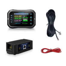 WiFi Coulomb Meter for RV Battery Monitoring, Battery Capacity Indicator, 12V Power Volt Ammeter for All Battery Types