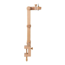 Adjustable Embroidery Stand for Desk with Sturdy Frame and Height Control, Ideal for Cross-Stitching and Quilting Projects