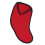 Red Flannel Violin Shoulder Rest Pad for Stringed Instruments 5