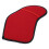 Red Flannel Violin Shoulder Rest Pad for Stringed Instruments 13