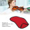 Red Flannel Violin Shoulder Rest Pad for Stringed Instruments 3